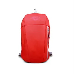 Nivia Pulse Junior 2.0 Backpack For Men & Women, Water-Resistant Sports Backpack, Lightweight, Durable 600D Polyester, Double-Zip Main Compartment & Secure Front Pocket, Capacity-10 Litres
