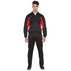 Nivia Sp-05-Tracksuit (Navy/Aqua, L)