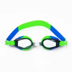 NIVIA Splash Jr. 2.0 Swimming Goggles – Blue/Green, Anti-Fog