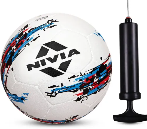 Image of NIVIA Storm Football with Pump (Size 5)