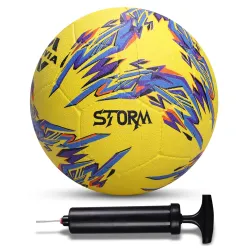 Nivia Storm 2.0 Football Size 5 with Ball Pump