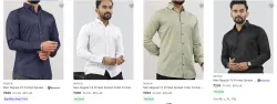 Nivick Mens Shirts upto 80% Discount