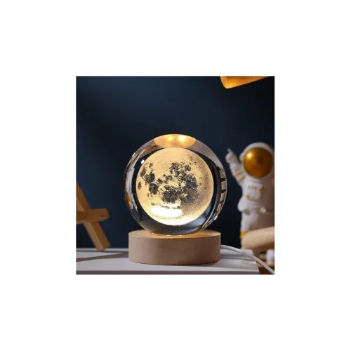 Image of Niwlix 3D Moon Crystal Ball Night Lamp