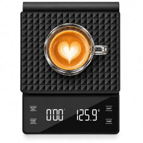 Image of NKOVE JUNJULA Coffee Scale with Timer, 0.1g High Precision Espresso Scale 3kg,
