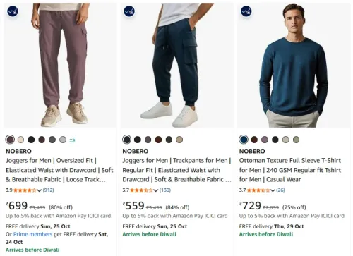 Image of Nobero Men Tracksuit | Co-Ord Set for men | Matching Jacket & Pants