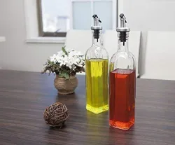 Nobilea Glass Oil Dispenser 500ml * Pack of 2