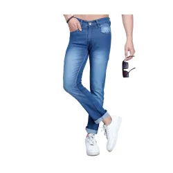 Noble Monk Men Mid Rise Nobel Monk Regular Fit Denim Jeans | Jeans Pants