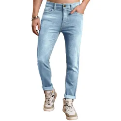 Noble Monk Men Mid Rise Nobel Monk Regular Fit Jeans