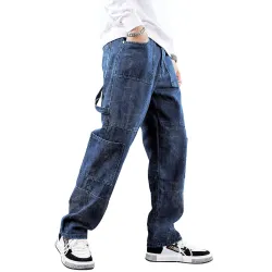 Noble Monk Men's Denim Jeans | Stylish Casual Wear | Stretchable Cotton Trousers | Comfortable Everyday Pants | Travel, Outdoor & Streetwear