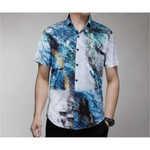 Image of Noble Monk Men's Polyester Regular Fit Shirt