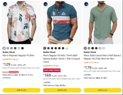 Noble Monk Mens Clothing upto 90% Discount
