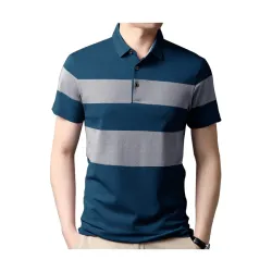 Noble Monk Mens Polycotton Regular Fit Polo T-Shirt Half Sleeves |Polo Collar
