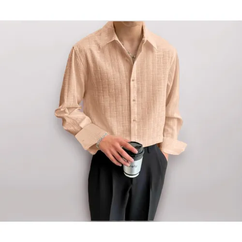 Image of Noble Monk Men's Polyester Regular Fit Shirt