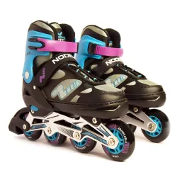 NODENS Adjustable Inline Roller Skates-Pack of 1 Pair (Small (30-33), Supreme)