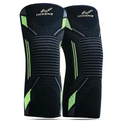 NODENS Nylon Knee Support, Knee Caps, Knee Brace For Knee Pain Relief Products, Knee Pad Leg Sleeves, For Men and Women (Green, S)