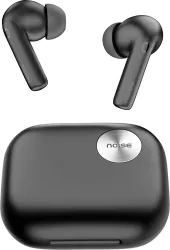 Noise Airbuds 6 with Buds Link App, 32dB ANC, In-Ear Detection, Google Fast Pairing Bluetooth (Charcoal Black, True Wire