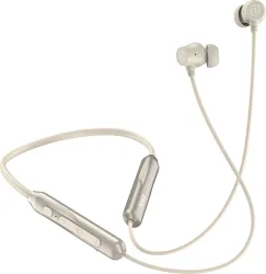 Noise Airwave Pro with ANC, 60 Hrs of Playtime, Low latency (Up to 40ms), 3 EQ Modes Bluetooth Headset (Metallic Beige, 