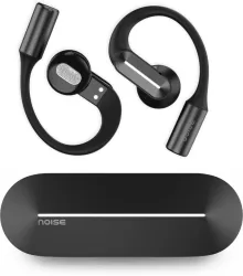 Noise ALT Buds Open with 35 Hrs Playtime, Quad-Mic AI ENC, Hi-Res, LHDC & Dynamic EQ Bluetooth Headset (Chosen Black, True Wireless)
