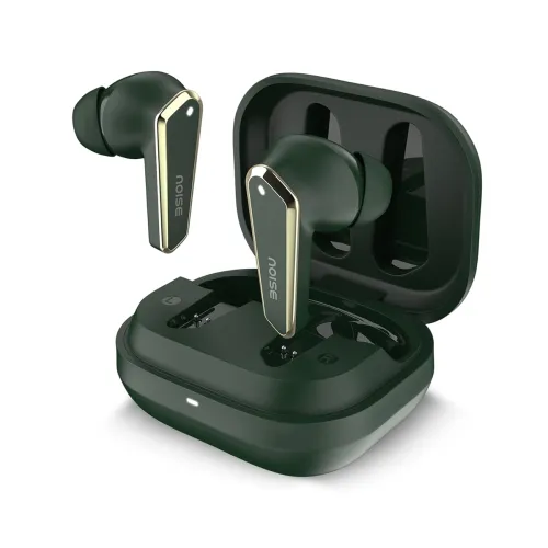 Image of Noise Buds N1 Truly Wireless Earbuds with Chrome Finish, 40H of Playtime, Quad Mic with ENC, Ultra Low Latency Gaming (U