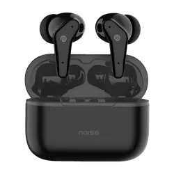 Noise Buds VS102 with 50 Hrs Playtime, 11mm Driver, IPX5 and Unique Flybird Design Bluetooth Headset (Jet Black, True Wi