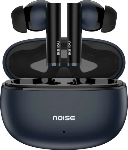 Image of Noise Buds Vs501, 50H playtime,Quad Mic, ENC, Dual-device pairing & Dual color tones Bluetooth Headset (Midnight Blue, T