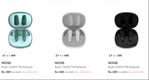 Image of Noise Buds Wireless Flat @ 699
