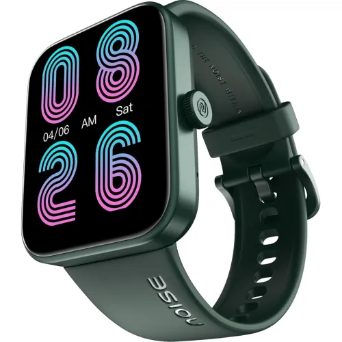 Image of Noise ColorFit Loop Smartwatch - Olive Green