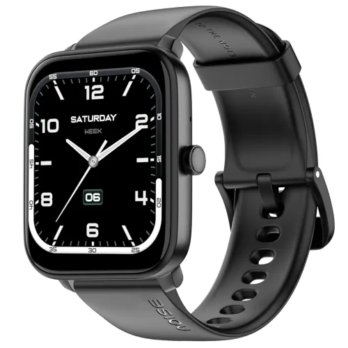 Image of Noise ColorFit Pulse 4 with 1.85\' Dynamic AMOLED Display, 600 Nits Brightness, BT Calling Smart Watch