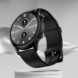 Noise Evolve 3 1.43inch AMOLED Always-On Display with Bluetooth Calling, Metallic Design Smartwatch (Carbon Black Strap,