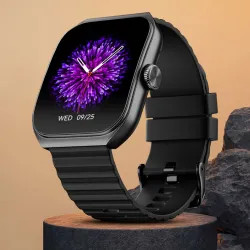 Noise Hexa 1.96\ AMOLED with ArcView Display, Bluetooth Calling & AI Voice Assistant Smartwatch 