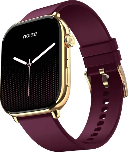 Image of Noise Icon 4 Smartwatch (1.96inch AMOLED, BT Calling, Deep Wine)