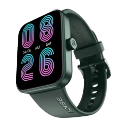 Noise Loop 1.85'' Display with Advanced Bluetooth Calling, 550 Nits Brightness Smartwatch (Green Strap, Regular)