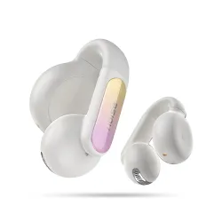 Noise Newly Launched Air Clips 2 Wireless Open Ear Earbuds with Clip Design, AirWave™ Technology,Up-to 40H Playtime, Dual Device Pairing, ENC,12mm Driver,BTv5.3 (Frost Ivory)