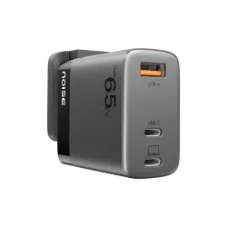 Noise Power Series 65W GaN Charger – 3-Port Fast Adapter