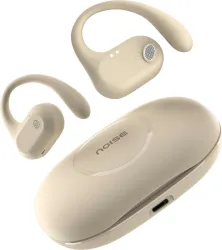 Noise Pure Pods with AirWave technology, 80 Hours Playtime, ENC with Quad Mic Bluetooth Headset (Zen Beige, True Wireles