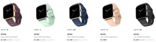 Image of Noise Smart Watches starting @ ₹999