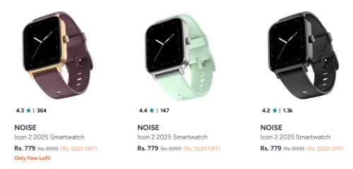 Image of Noise Smartwatch Starting @ ₹779