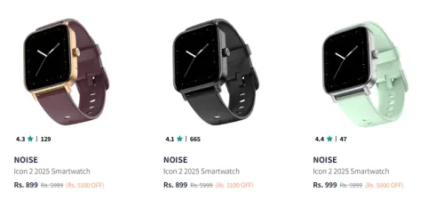Image of Noise Smartwatches starting at ₹899