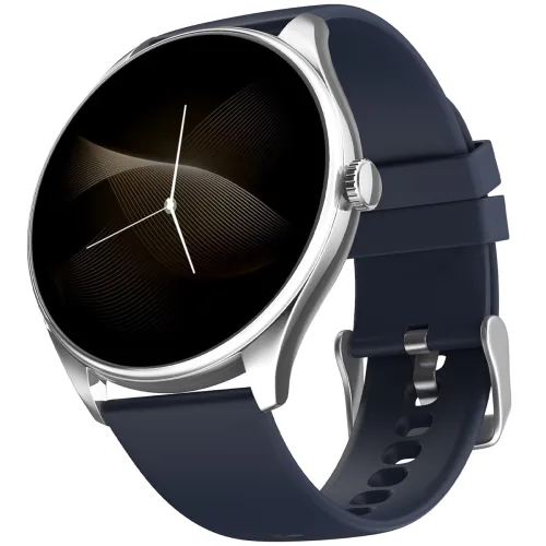 Image of Noise Twist 2 Smart Watch with 1.43inch AMOLED Screen, AI Search & Voice Assistant, Bluetooth Calling, Stainless Steel B