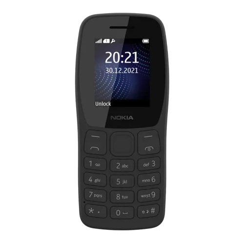 Image of Nokia 105 Classic Single SIM Keypad Phone