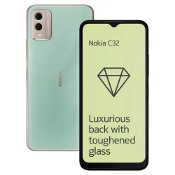 Nokia C32 4GB+128GB, 50MP Dual AI Cam, 5000mAh