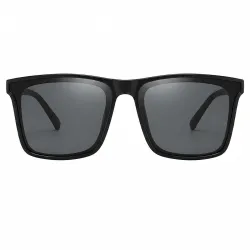 RICHORS Retro Square Black Light Weight Uv Protection Non-Polarized Sunglasses For Men And Women Uv Protection Classic Sunglass Unisex, Medium