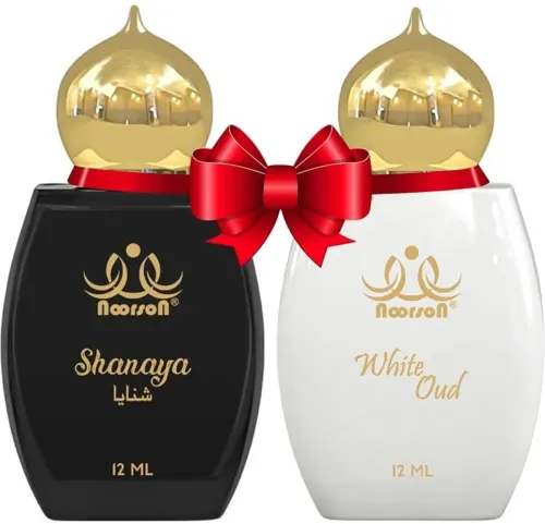 Image of Noorson Shanaya & White Oud Roll-On Attar 12ml * 2