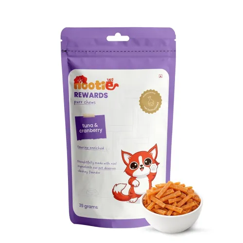 Image of Nootie Premium Tuna & Cranberry Cat Treats – 35g