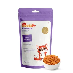 Nootie Premium Tuna & Cranberry Cat Treats – 35g | Omega-3 Rich, Natural Ingredients (Pack of 1)