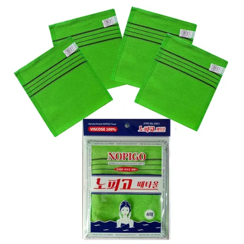 Image of NOPIGO Korean Exfoliating Body Scrub Mitt Po4