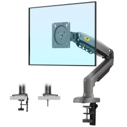North Bayou F80 Monitor Desk Mount Stand Full Motion Swivel Arm for 17-27