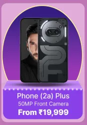 Nothing Phone (2a) Plus @ ₹19999 on Flipkart big Billion Days Sale