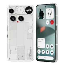 Nothing Phone (3), White (16GB, 512GB) | Snapdragon 8s Gen 4 | 50MP + 50MP + 50MP Rear Camera | 1.5K+ 120Hz AMOLED Flexible LTPS Display