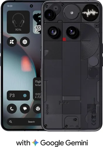 Image of Nothing Phone (3) Black – 256GB Storage, 12GB RAM
